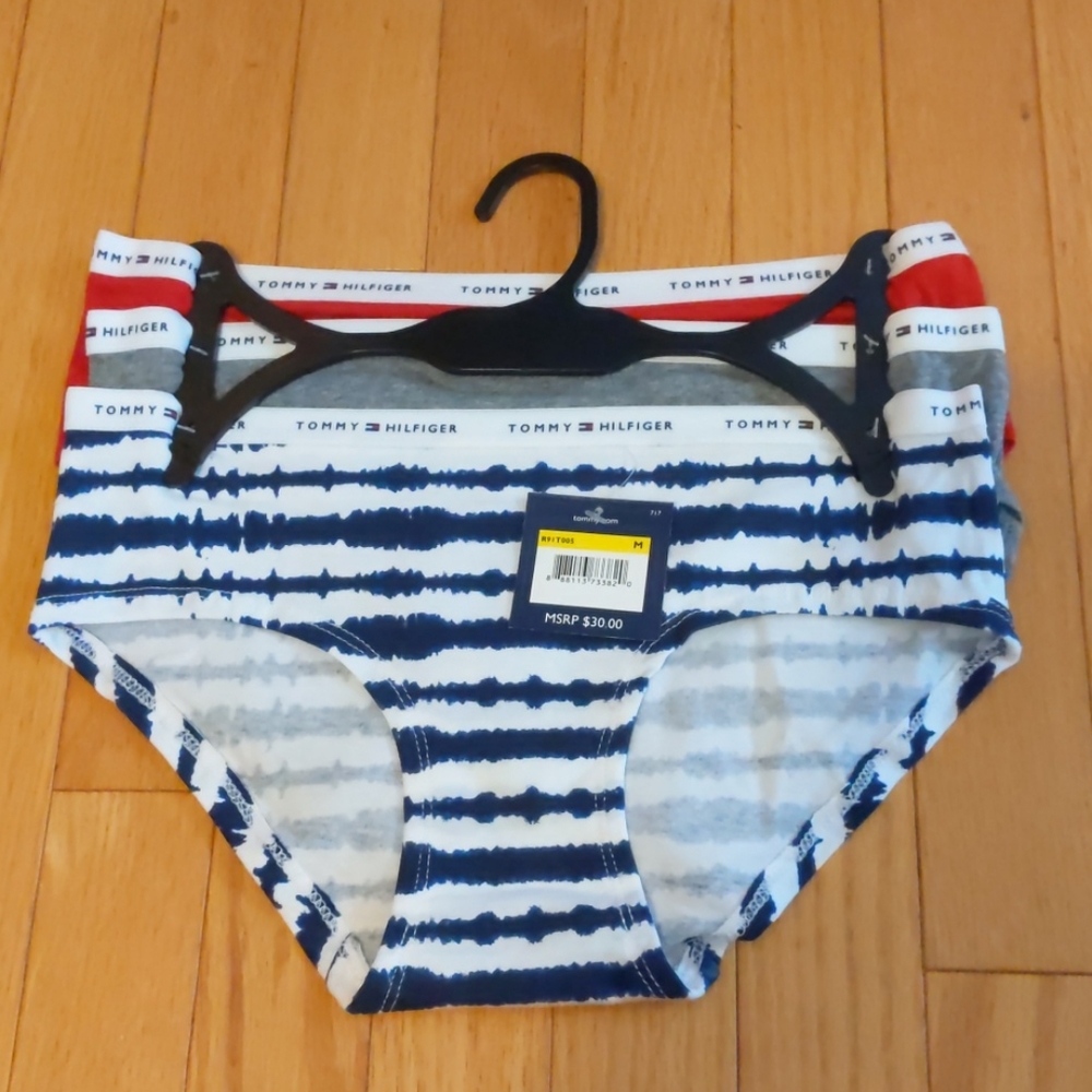 Tommy Hilfiger Hipster 3 Pack Panties NWT